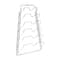 Organize It All Chrome Hanging Lid Organizer Rack
